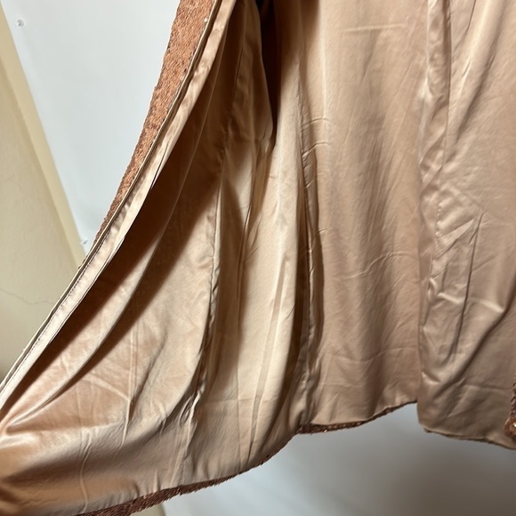 Torrid STRETCH SEQUIN MESH LONG LINE jacket blazer - Picture 10 of 14